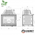 Каминная топка KAW-MET W17 Dekor (16.1 kW) EKO купить
